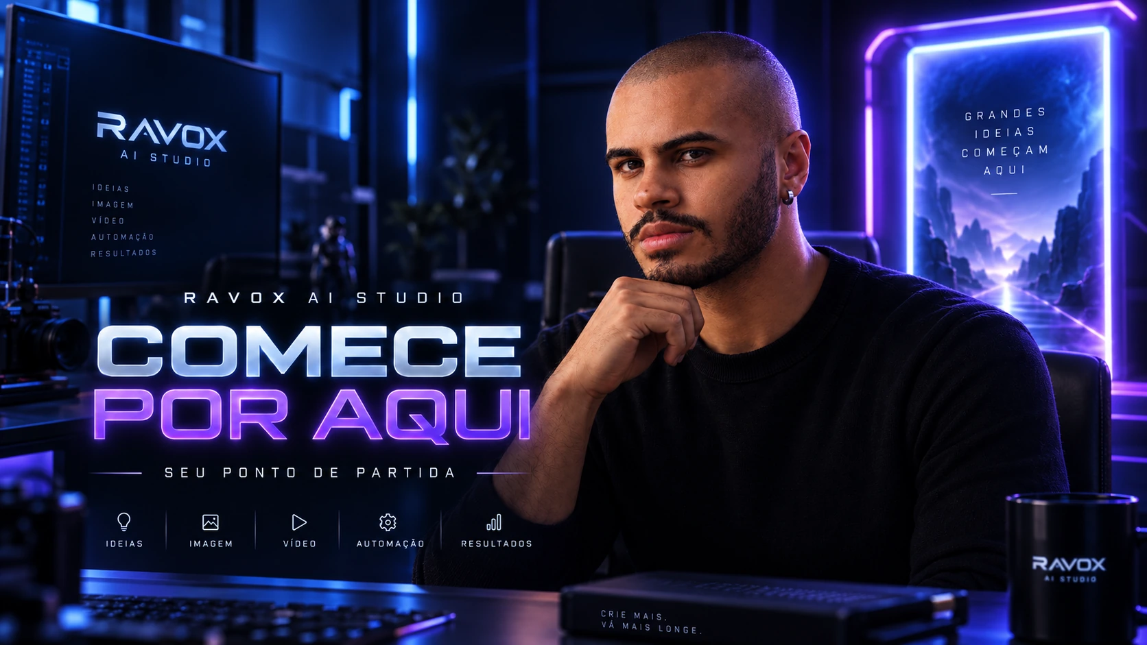 Capa do módulo Comece por aqui